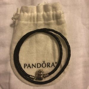 Brand New Pandora leather bracelet!